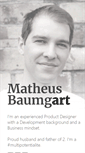 Mobile Screenshot of matheusbaumgart.com