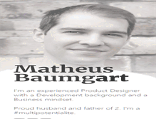 Tablet Screenshot of matheusbaumgart.com